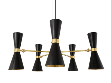 CAIRO 5 Arm - LED chandelier by mullan lighting - view 2
